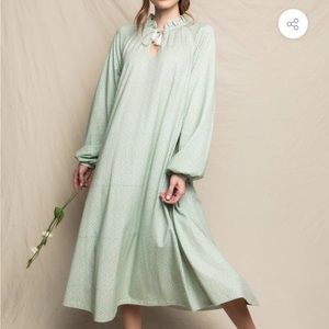 Petite plume luxe Pima cotton Garbo nightgown